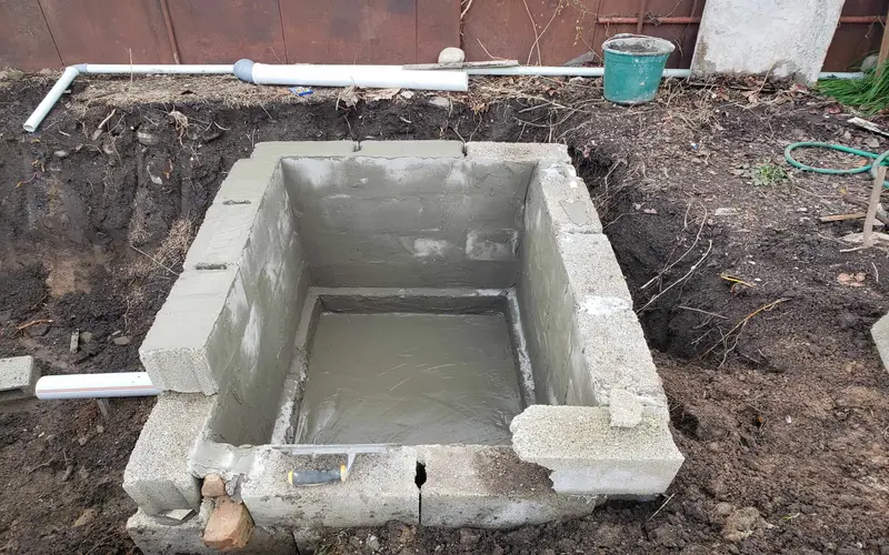 How To Make A Wonderful N0.1 Digester Toilet And Soakaway System 2 interior of digester