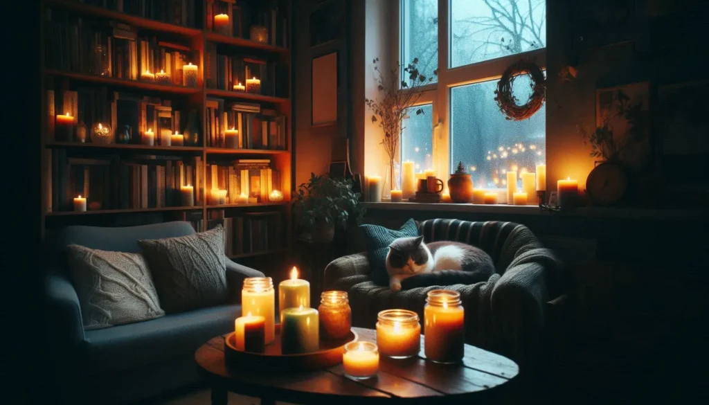 How to Make Natural Beeswax Candles 1 Room with lots of home made candles
