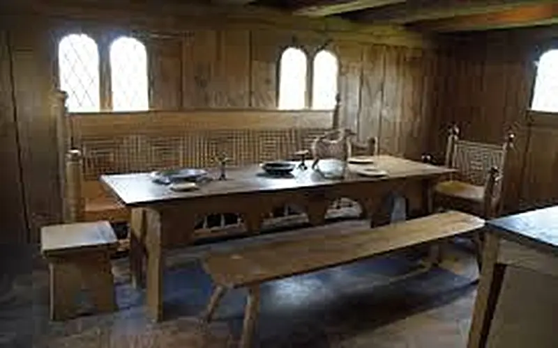 How To Build A Gorgeous Farmhouse Table from Scratch 5 a medieval farmhouse table