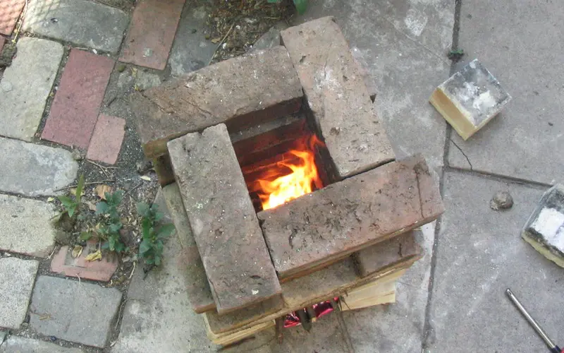 rocket stove 2