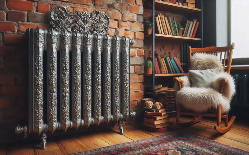 How to Install Radiators in an Old House 2 vintage radiator with styling
