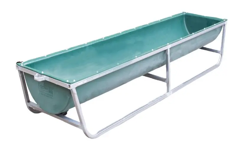 preserve wood by immersion in a trough