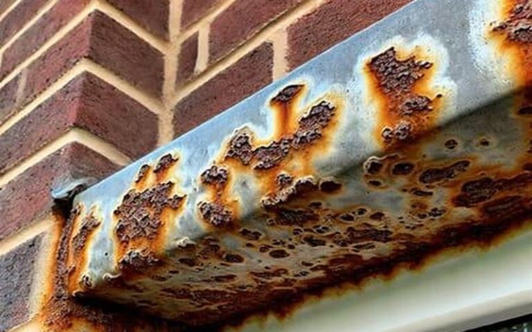 Water damaged lintels