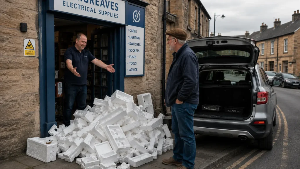 scrap styrene collecting 1