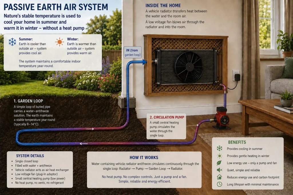 How To Make A Useful Geothermal Heating/Cooling System 1 Geothermal simple