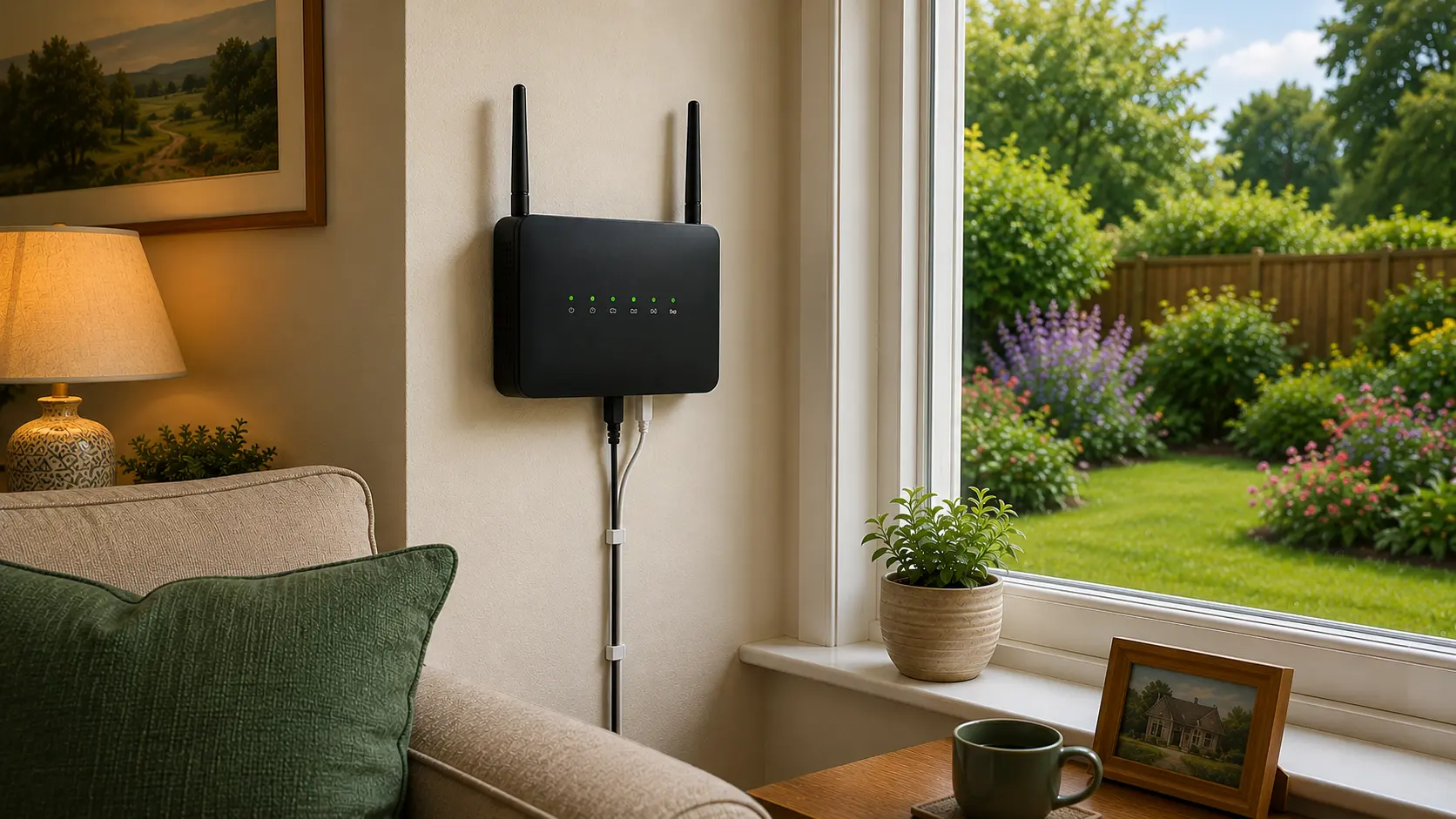 wifi on wall