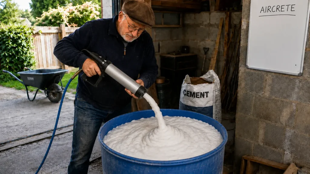 Aircrete Chapter 3 3 Using foam generator
